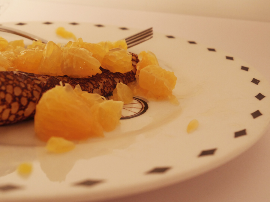 Crêpes de la Chandeleur au millet et aux agrumes. Crédit photo Victor Lépine